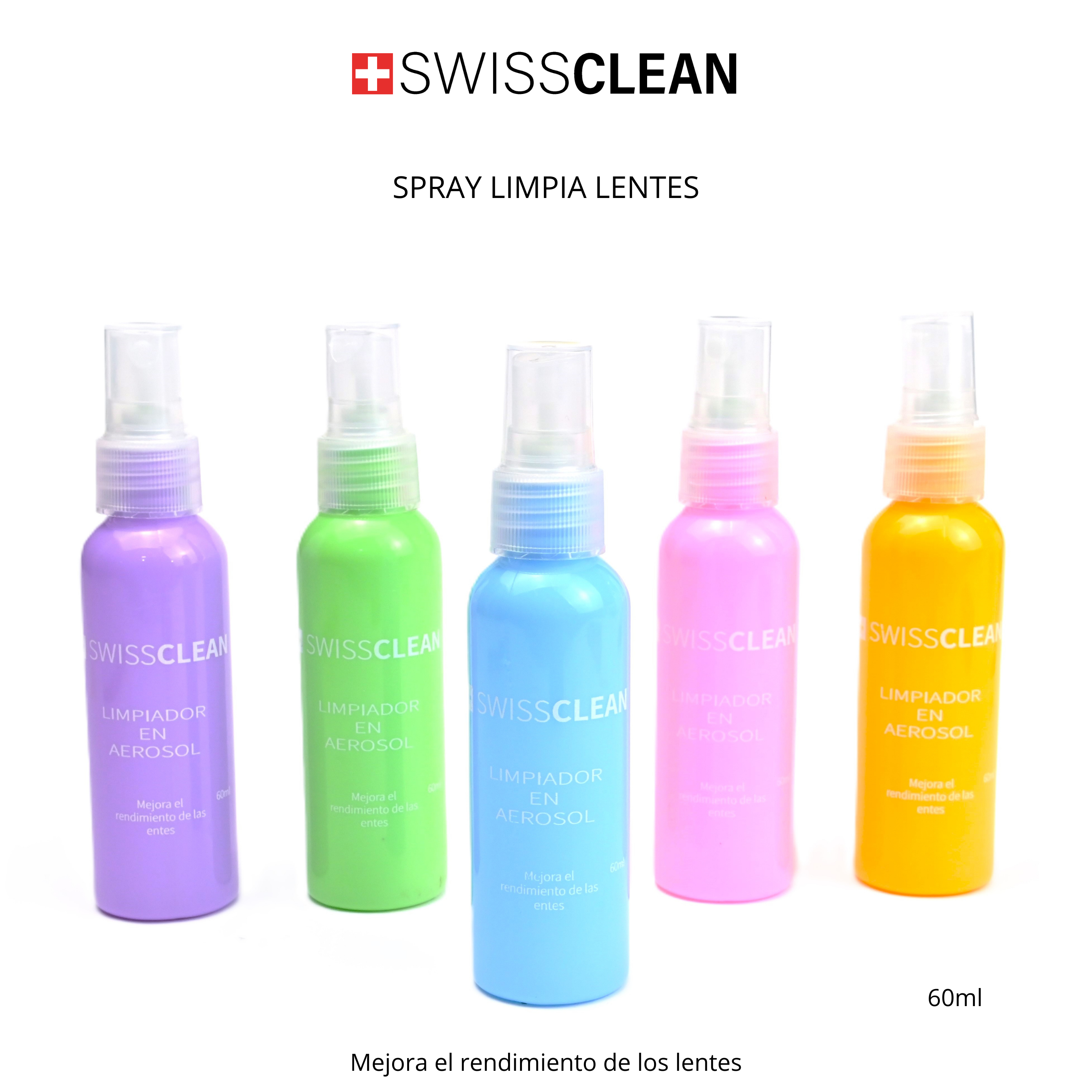 SPRAY LIMPIA LENTES - colores surtidos